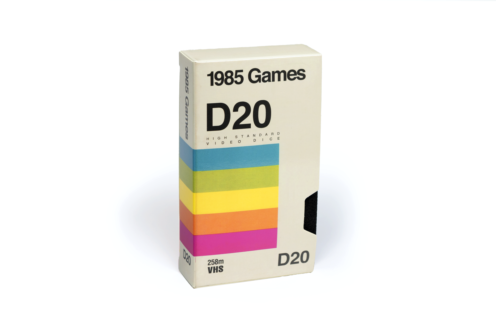 VHS Sharp Edge Dice - Rainbow Bright
