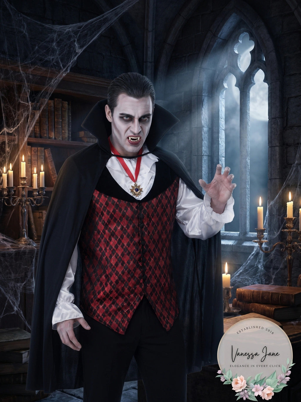Rubies Men Vampire Halloween Costume Medium