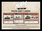 Flames of War: 'NAM - People's Army of Vietnam Unit Cards - 