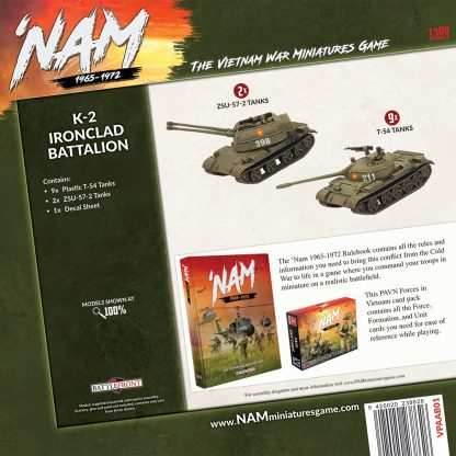 Flames of War: 'NAM - People's Army of Vietnam K-2 Ironclad Battalion - 