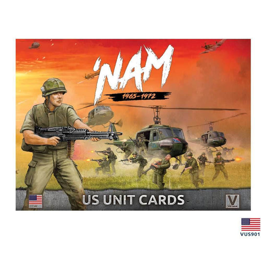 Flames of War: 'NAM - US Unit Cards - 
