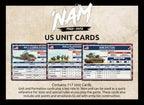 Flames of War: 'NAM - US Unit Cards - 
