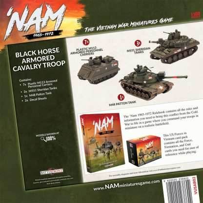 Flames of War: 'NAM - US Blackhorse Army - 