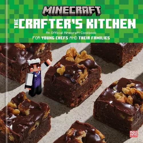 The Crafter's Kitchen: An Official Minecraft Cookbook for Young Chefs and Their Families - Hardcover - 
