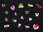 Sweetheart Mystery Dice 6 Pack – Love Themed Dice, Pins, and Stickers! No Duplicates!