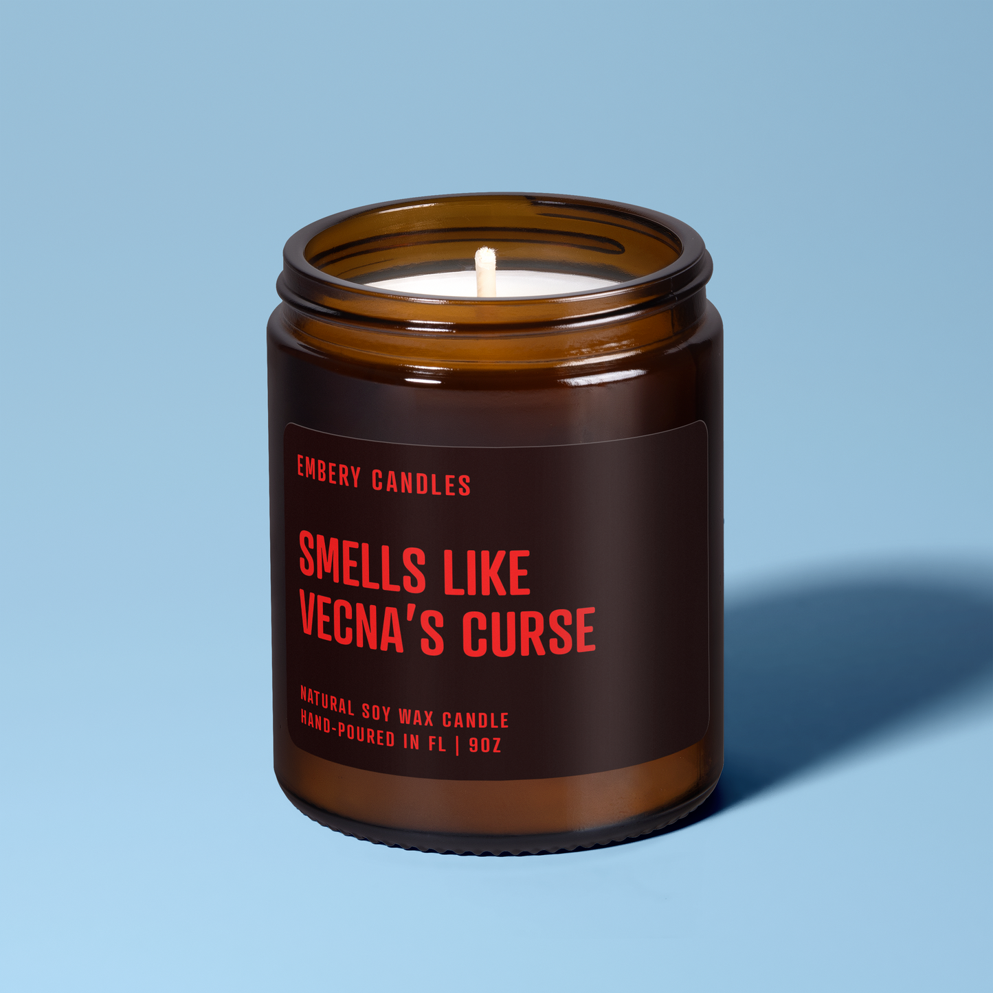 Smells Like Vecna's Curse | Soy Wax Scented Candle