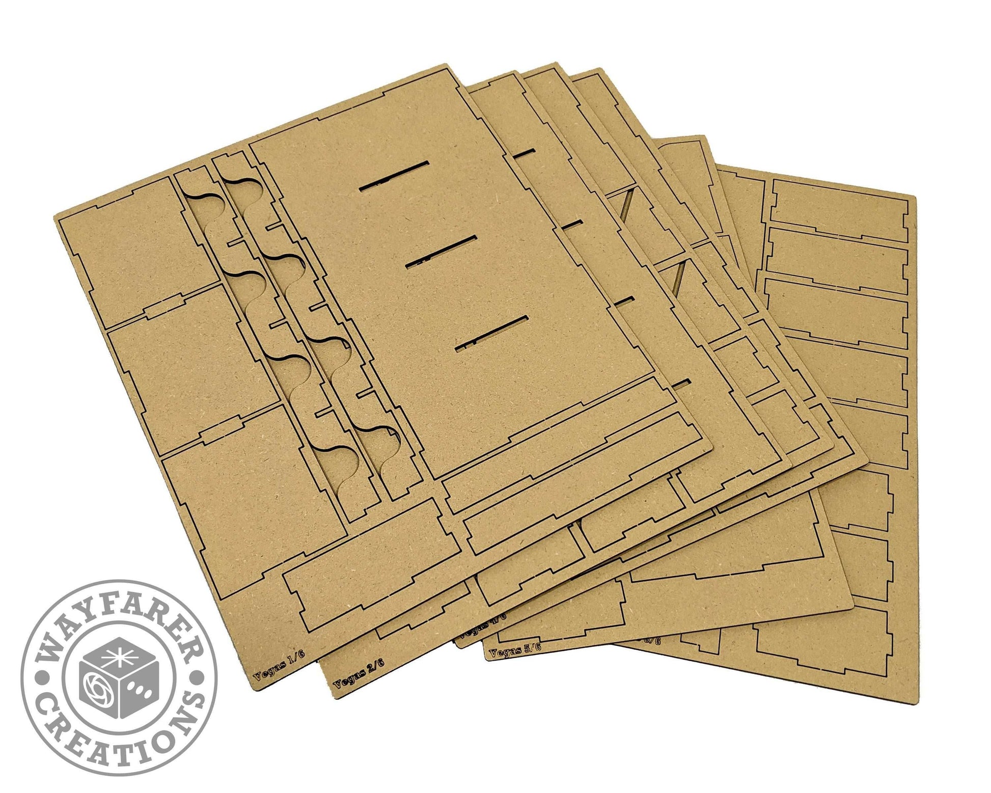 Lords of Vegas Board Game Organizer Insert - 