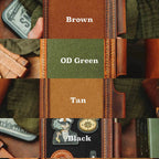 Quartermaster v2 – Leather Passport Wallet with Velcro | Pirate Goods