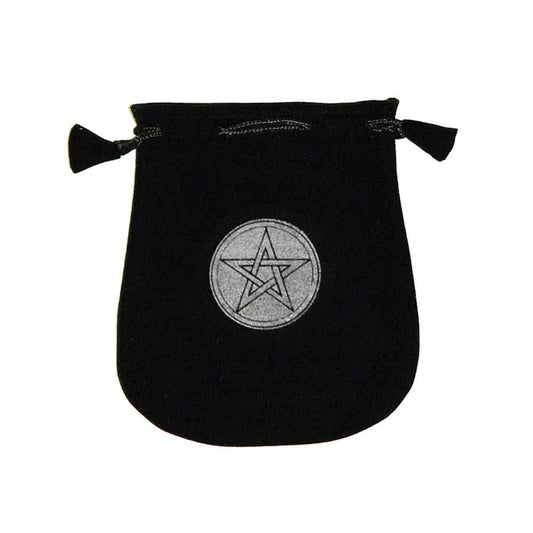 Velvet pouch - Pentagram - 