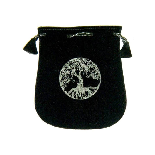 Velvet pouch - Tree of Life - 