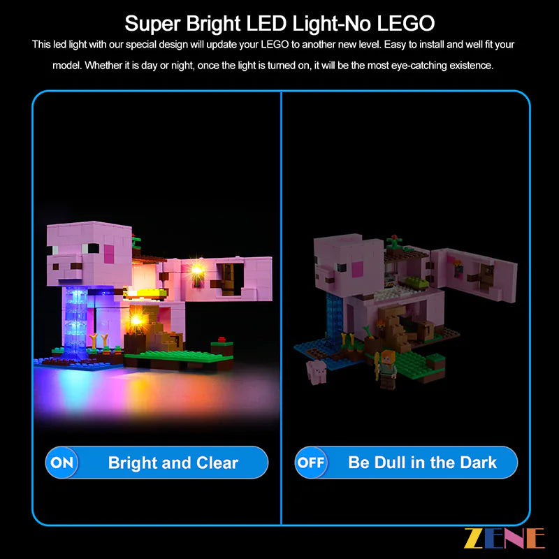 LEGO The Pig House #21170 Light Kit