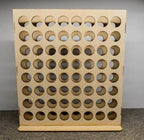 Vertical Paint Rack - 26mm, For Vallejo and Army Painter Style Dropper Bottles - 