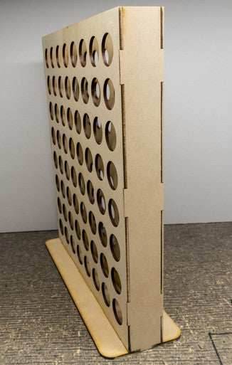 Vertical Paint Rack - 26mm, For Vallejo and Army Painter Style Dropper Bottles - 