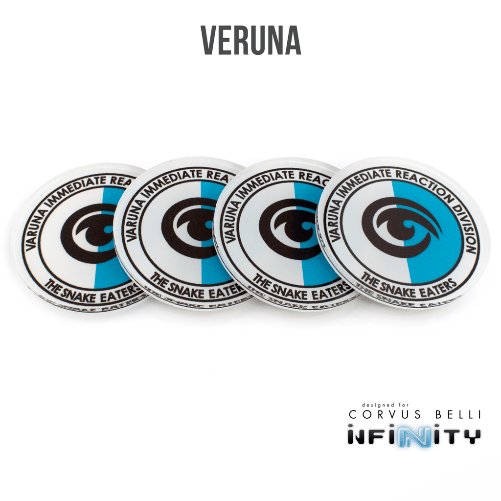 Infinity Faction Command Tokens - Varuna Immediate Reaction Division