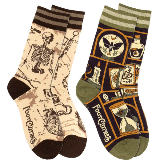 Victorian Science Crew Sock Pack | 2 Designs - 