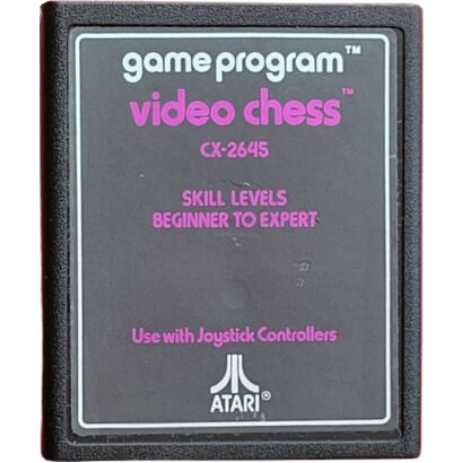 Video Chess - Atari 2600 - Text Label - Game Only