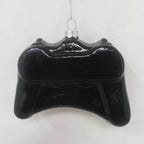 Video Game Controller Glass Christmas Ornament - 