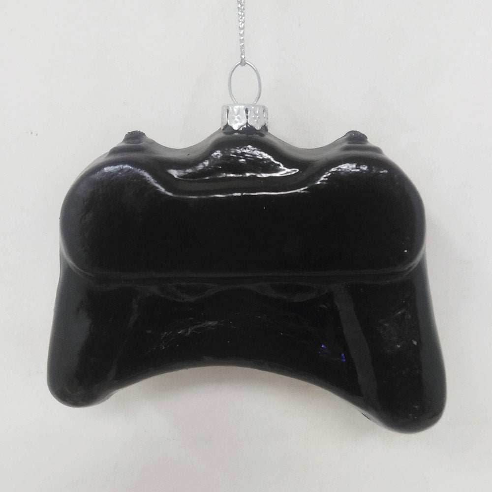 Video Game Controller Glass Christmas Ornament - 