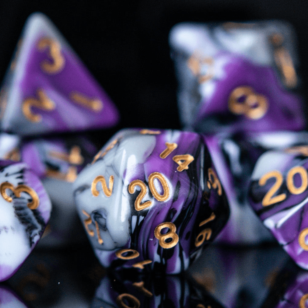 Visions of Nightmares Acrylic Dice Set - 