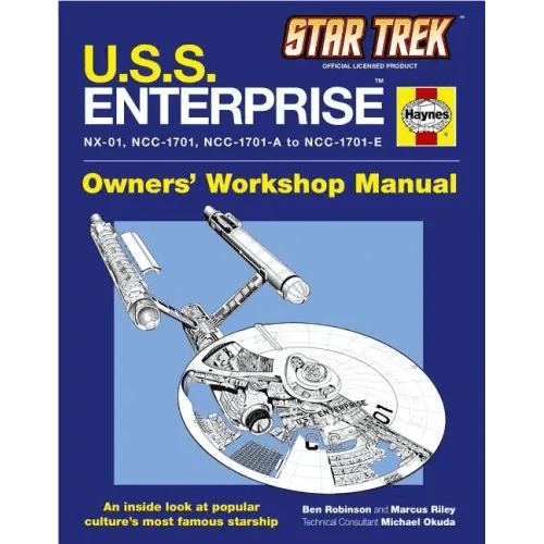 U.S.S. Enterprise Haynes Manual - Hardcover - 
