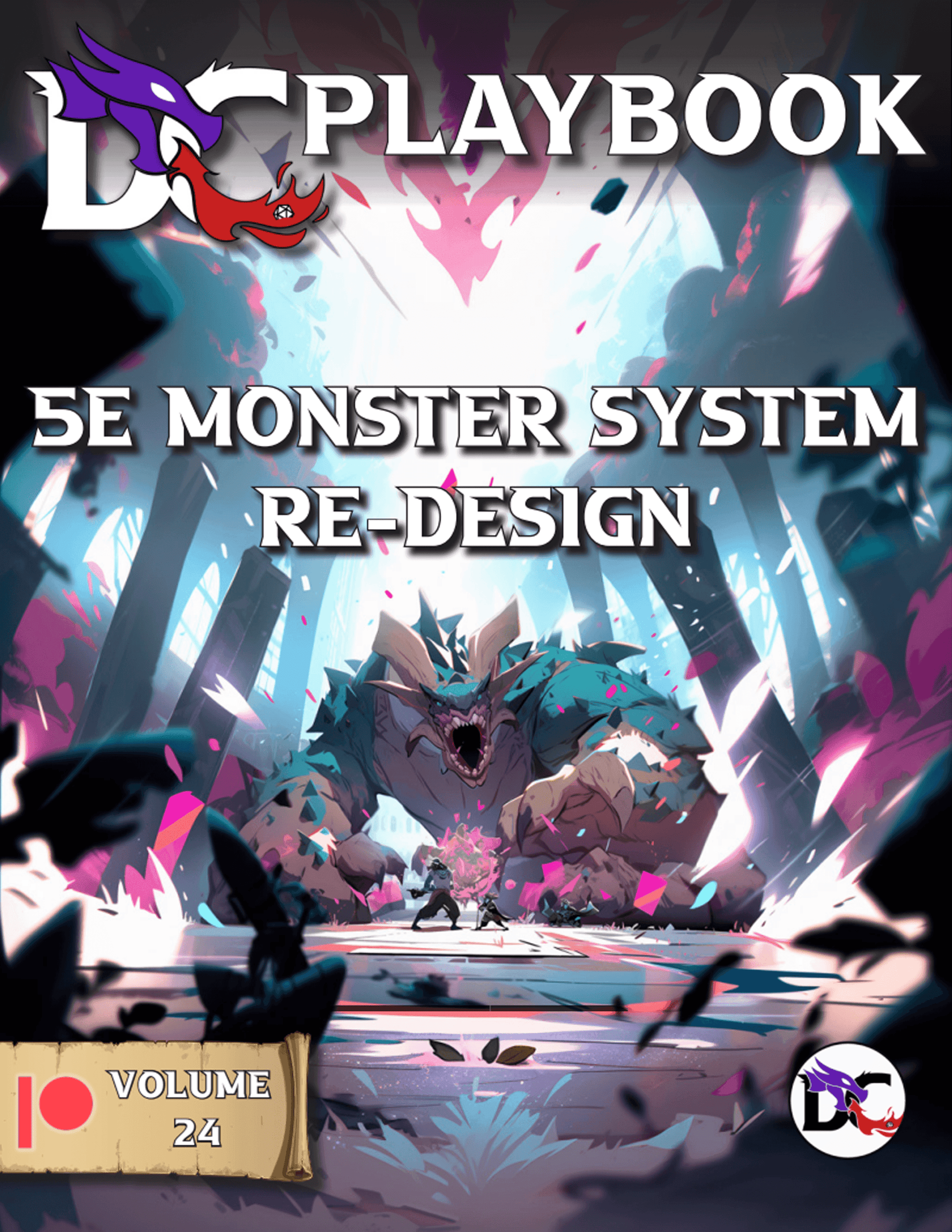 DC Playbook Vol 24: 5e Monster System - 