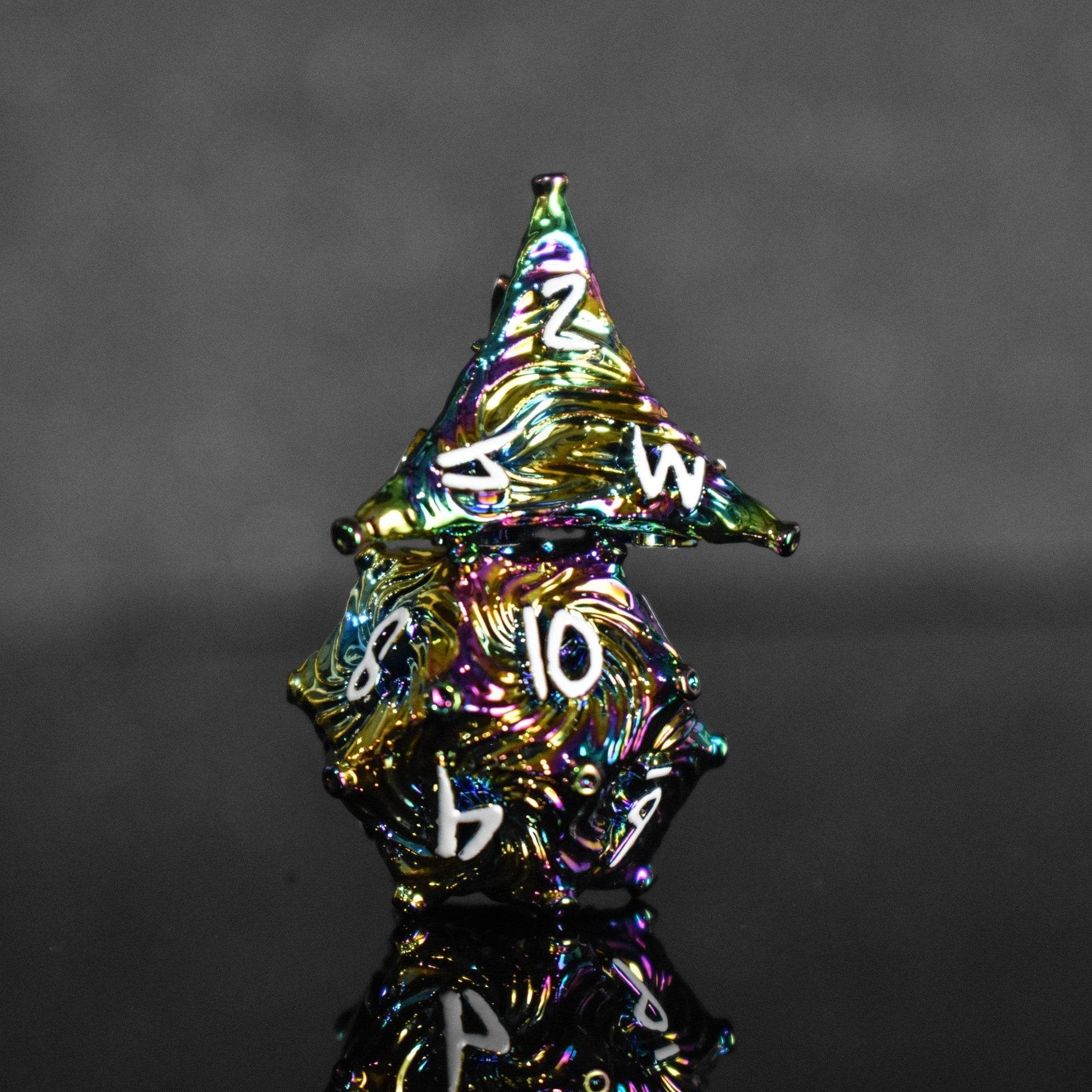 Vortex Warp Metal Dice Set - Iridescent 'PRE-ORDER | SPRING EVENT DEAL' - 
