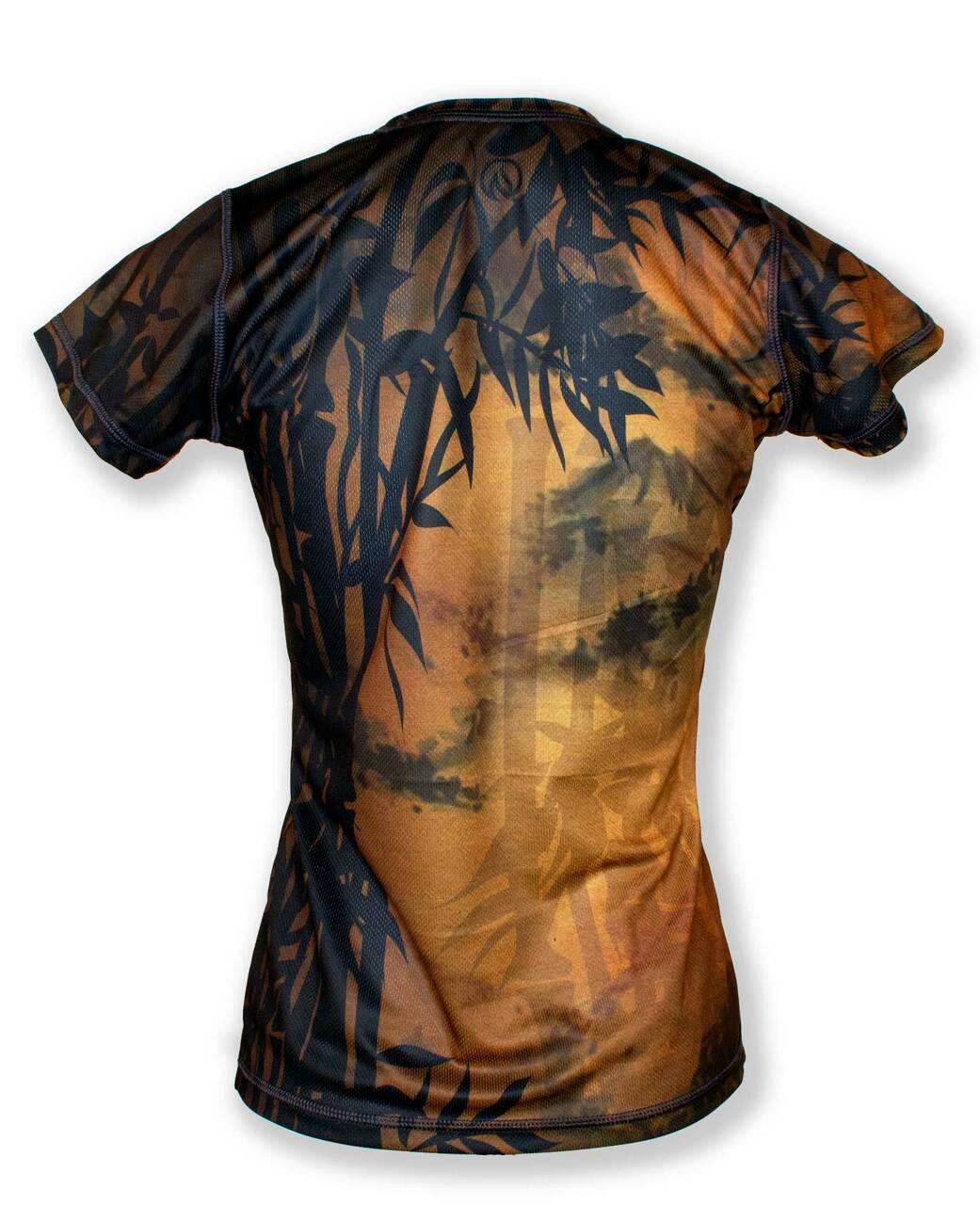 INKnBURN Women's Black Panther Tech Shirt (XS, S) - X-Small / Copper