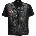 GOTH METAL - Allover T-Shirt Black