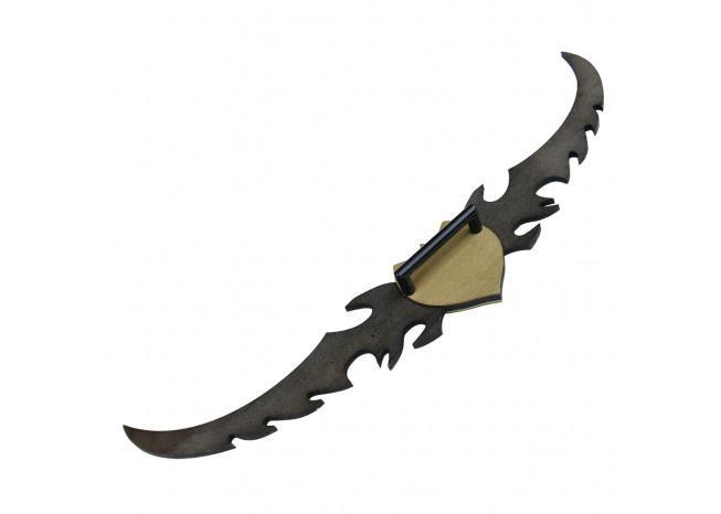 Night Elf Betrayer Twin Blade Wooden Sword-4