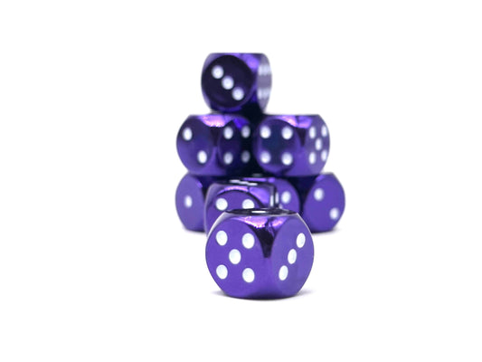 Warpips: Bardic Purple - 10 - 12mm D6 - 