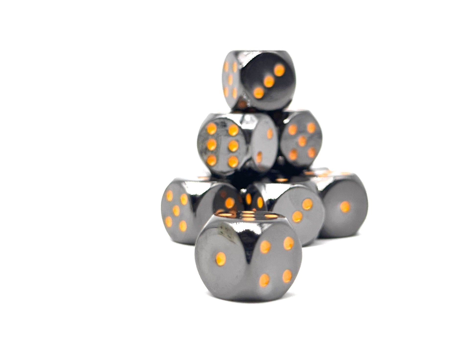 Warpips: Black Lava - 10 - 12mm D6 - 