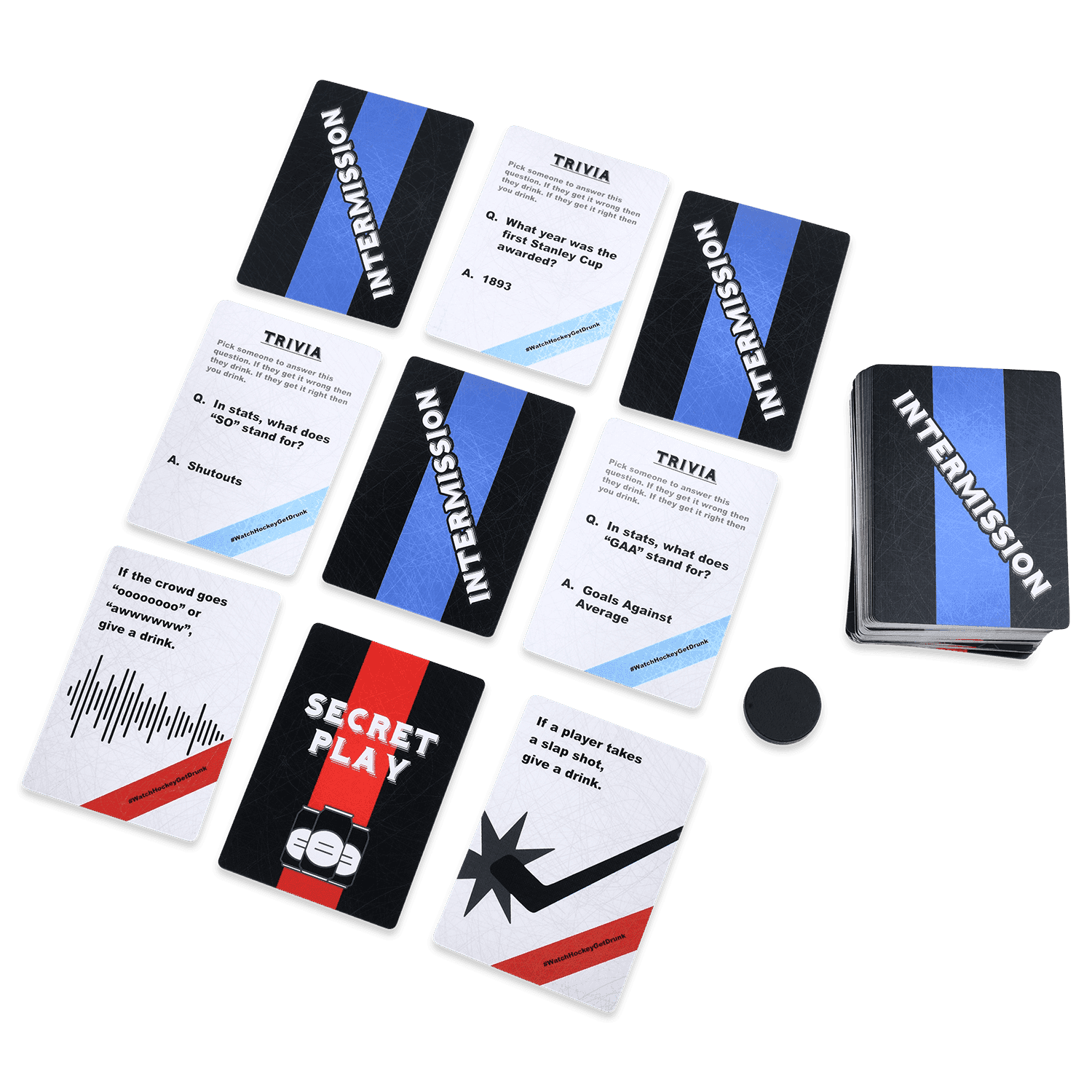 WATCH HOCKEY, GET DRUNK - The Live Hockey Drinking Game - 