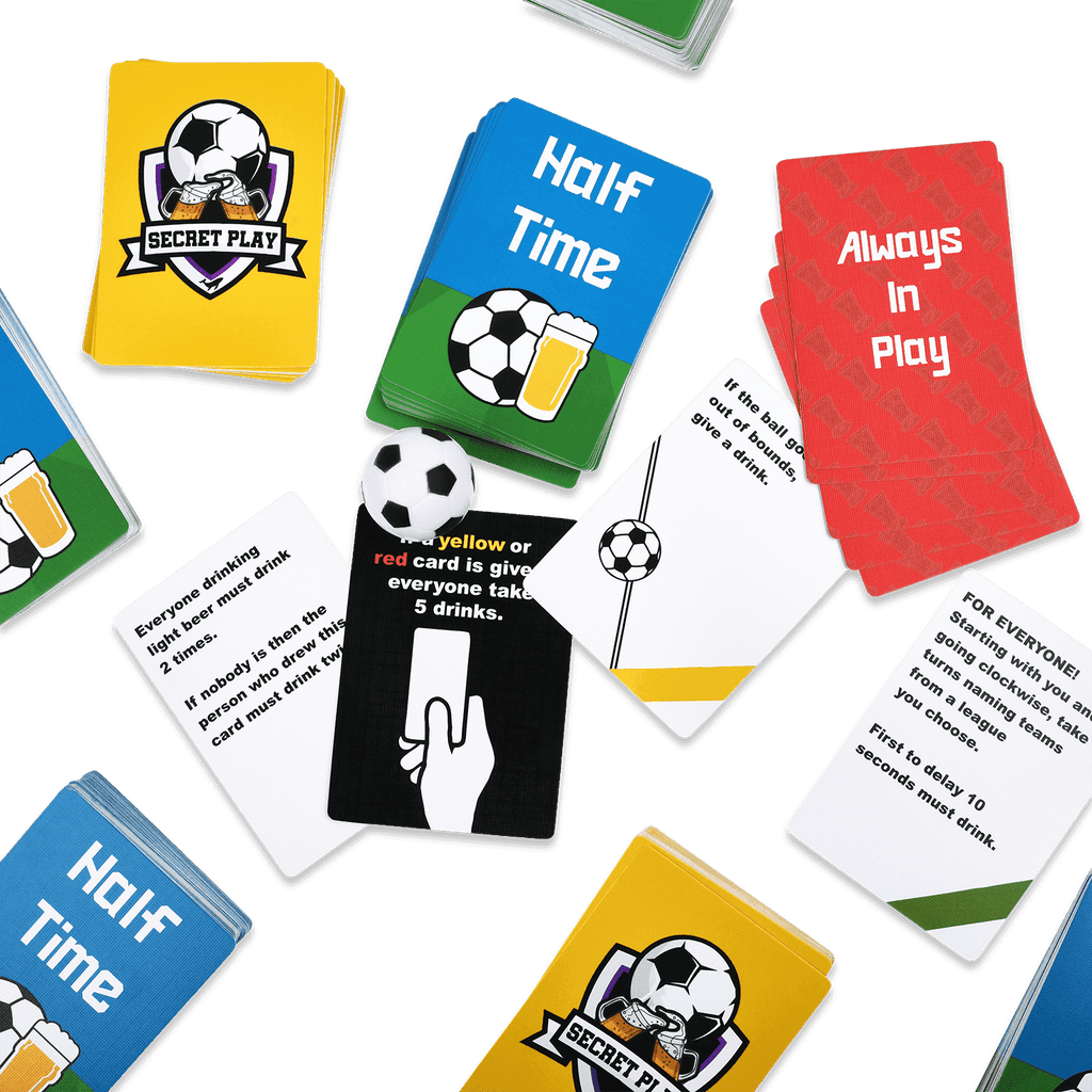 WATCH SOCCER, GET DRUNK - The Live Soccer Drinking Game - 