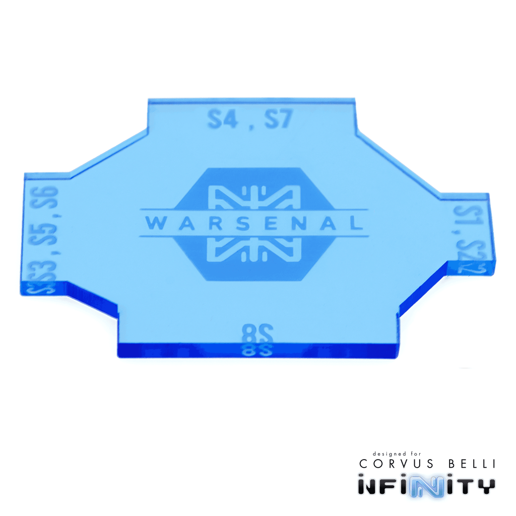 Infinity Gap Keys - Fluorescent Blue