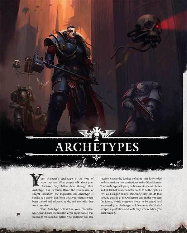 Warhammer 40K: Wrath & Glory RPG - Core Rulebook - 