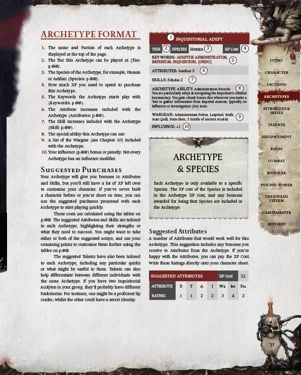 Warhammer 40K: Wrath & Glory RPG - Core Rulebook - 