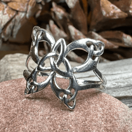 Trinity Knot Butterfly Ring - 6