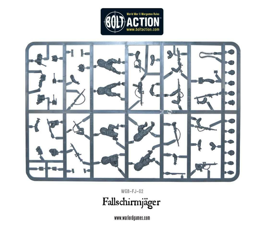Bolt Action: WWII German Fallschirmjager Starter Army - 
