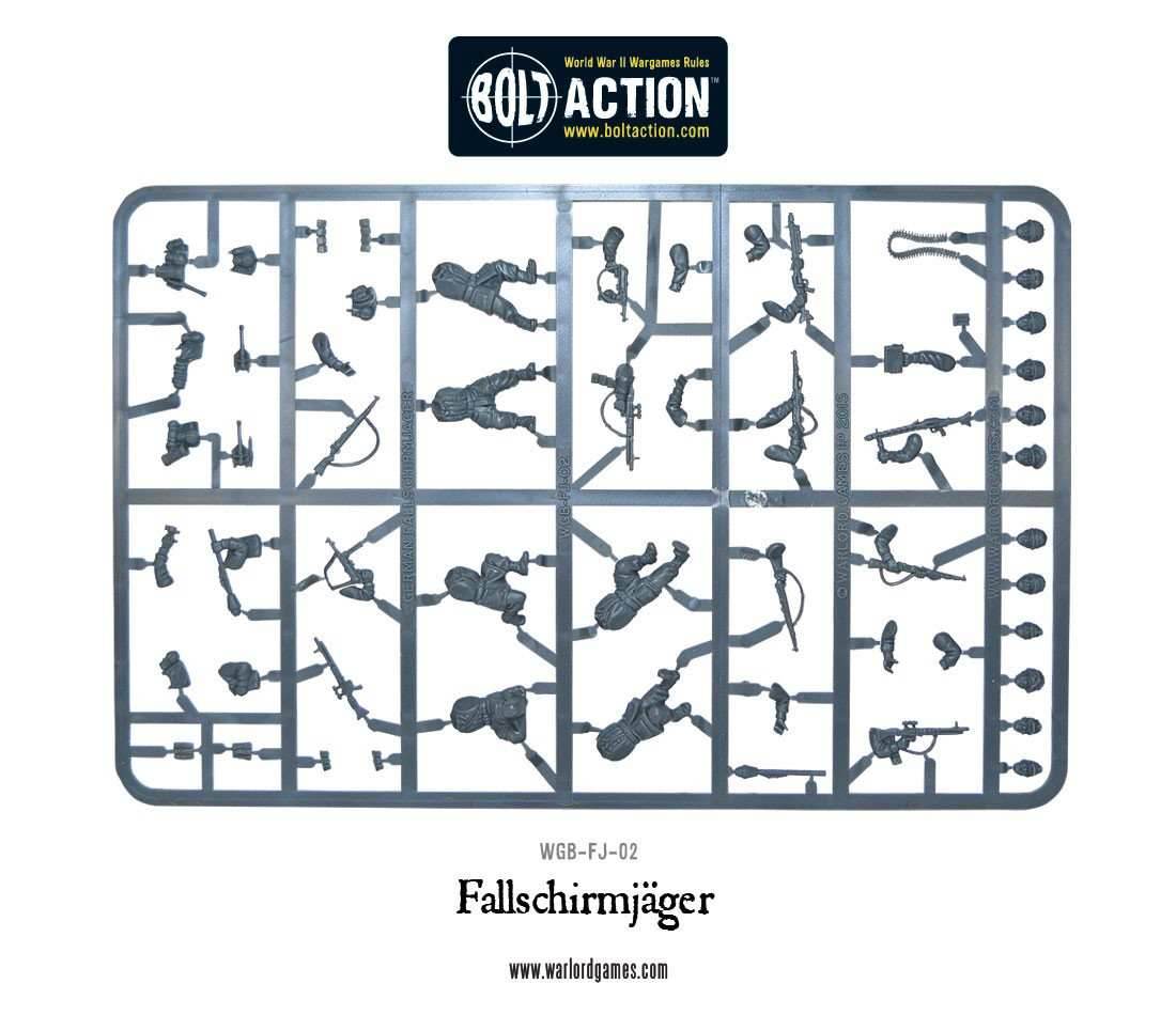 Bolt Action: WWII German Fallschirmjager Starter Army - 