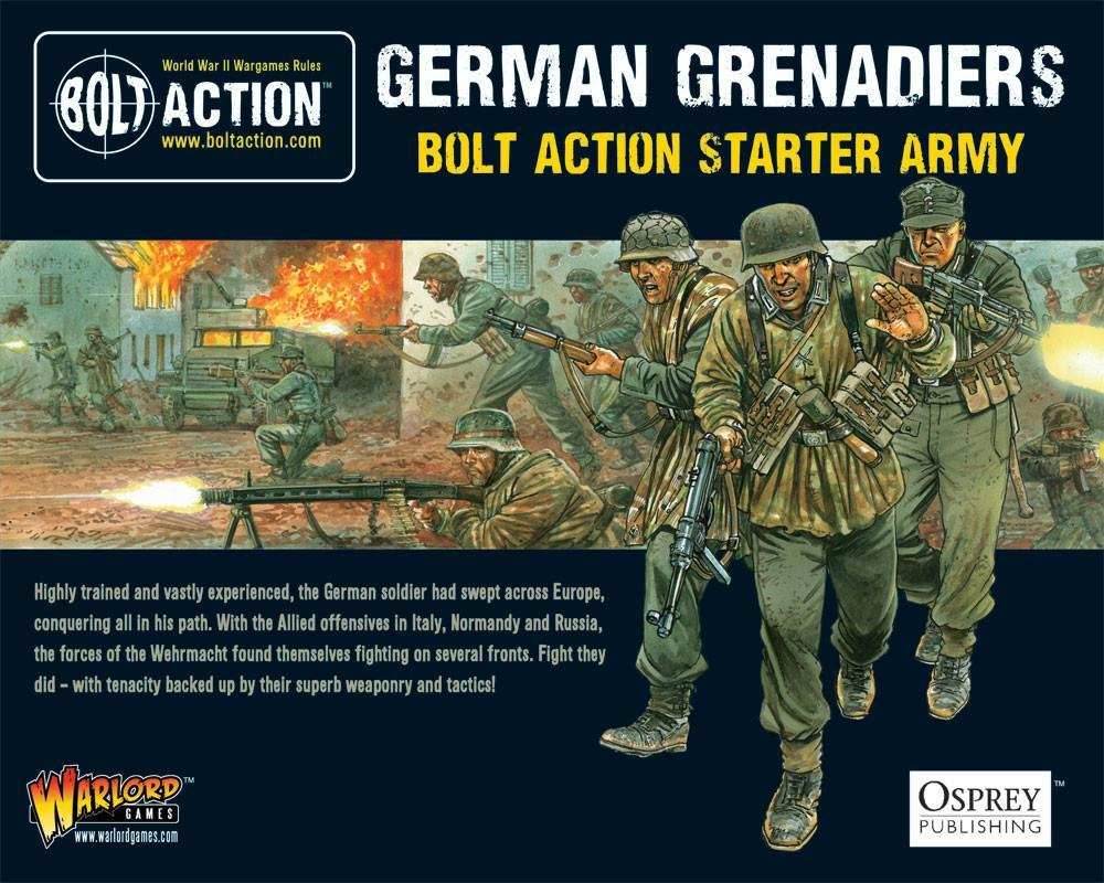 Bolt Action: German Grenadiers Starter Army - 