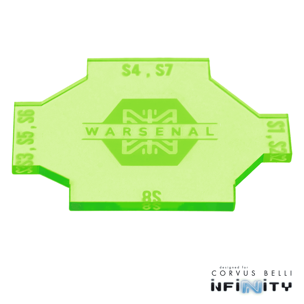 Infinity Gap Keys - Fluorescent Green