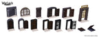 WarLock Tiles: Doors & Archways - 