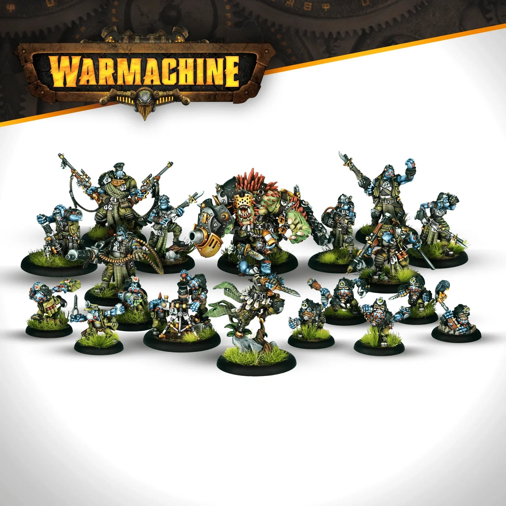 Warmachine: Southern Kriels - Brinebloods - Kithguard Core Expansion