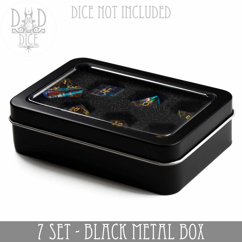 Metal Gift Box - 7 Dice Set