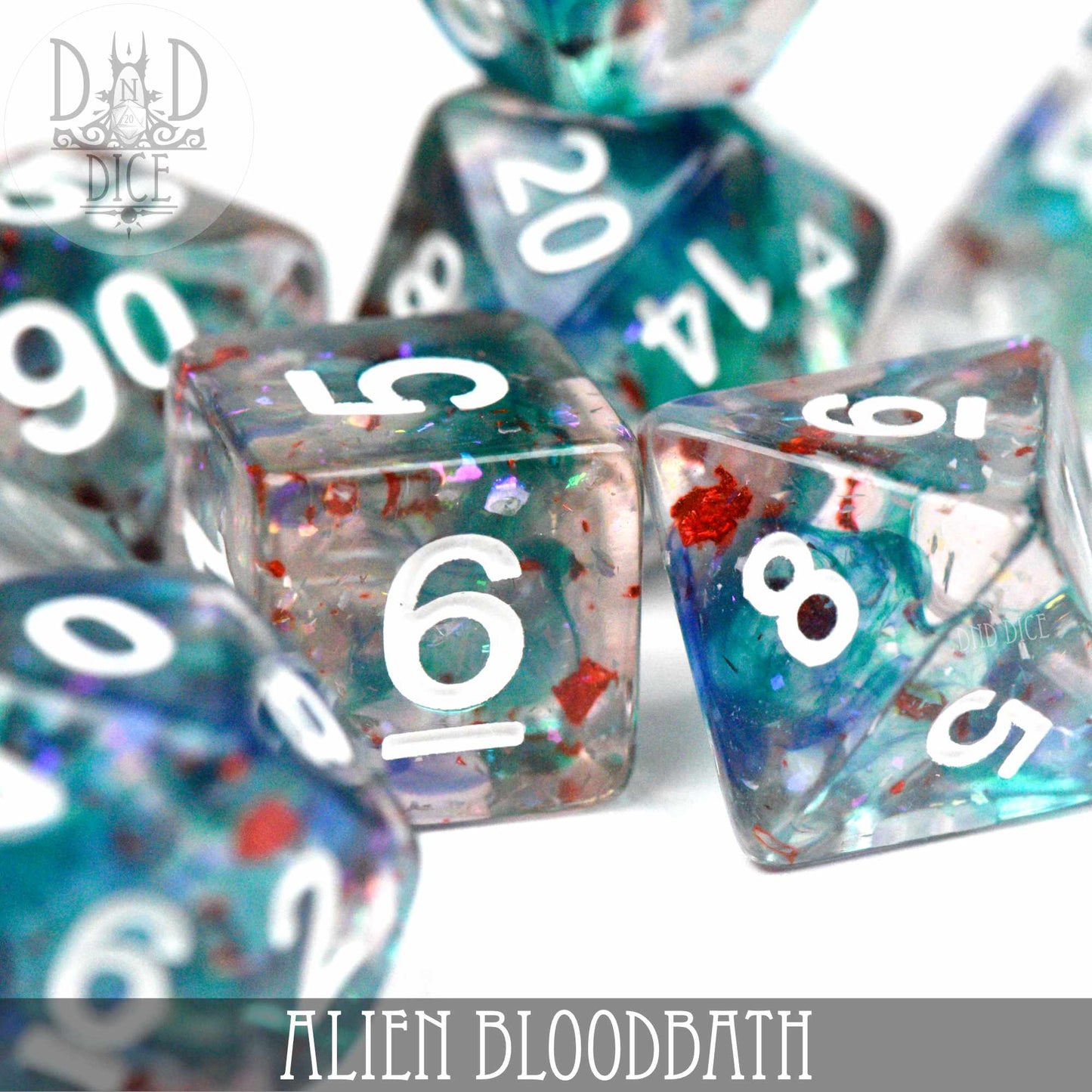 Alien Bloodbath Dice Set