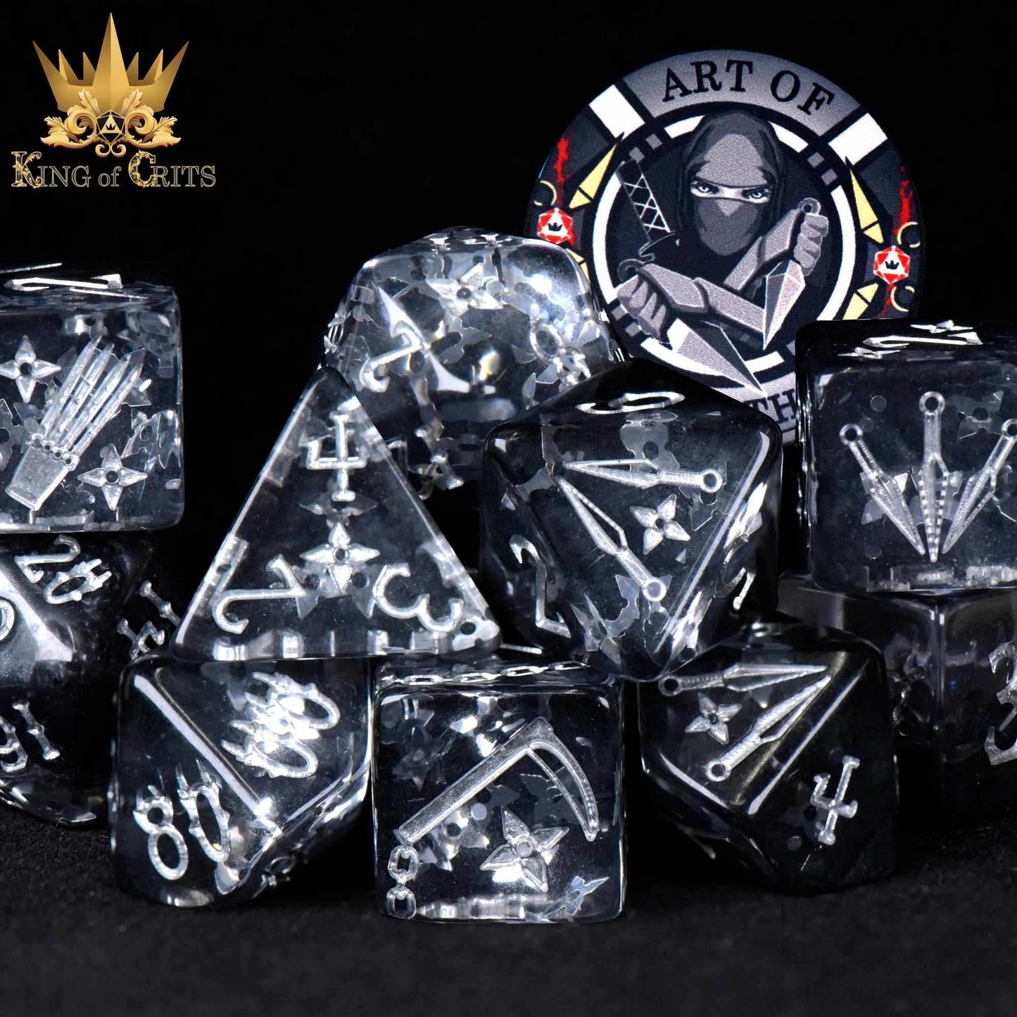 The Art of Stealth 11 Dice Set - 