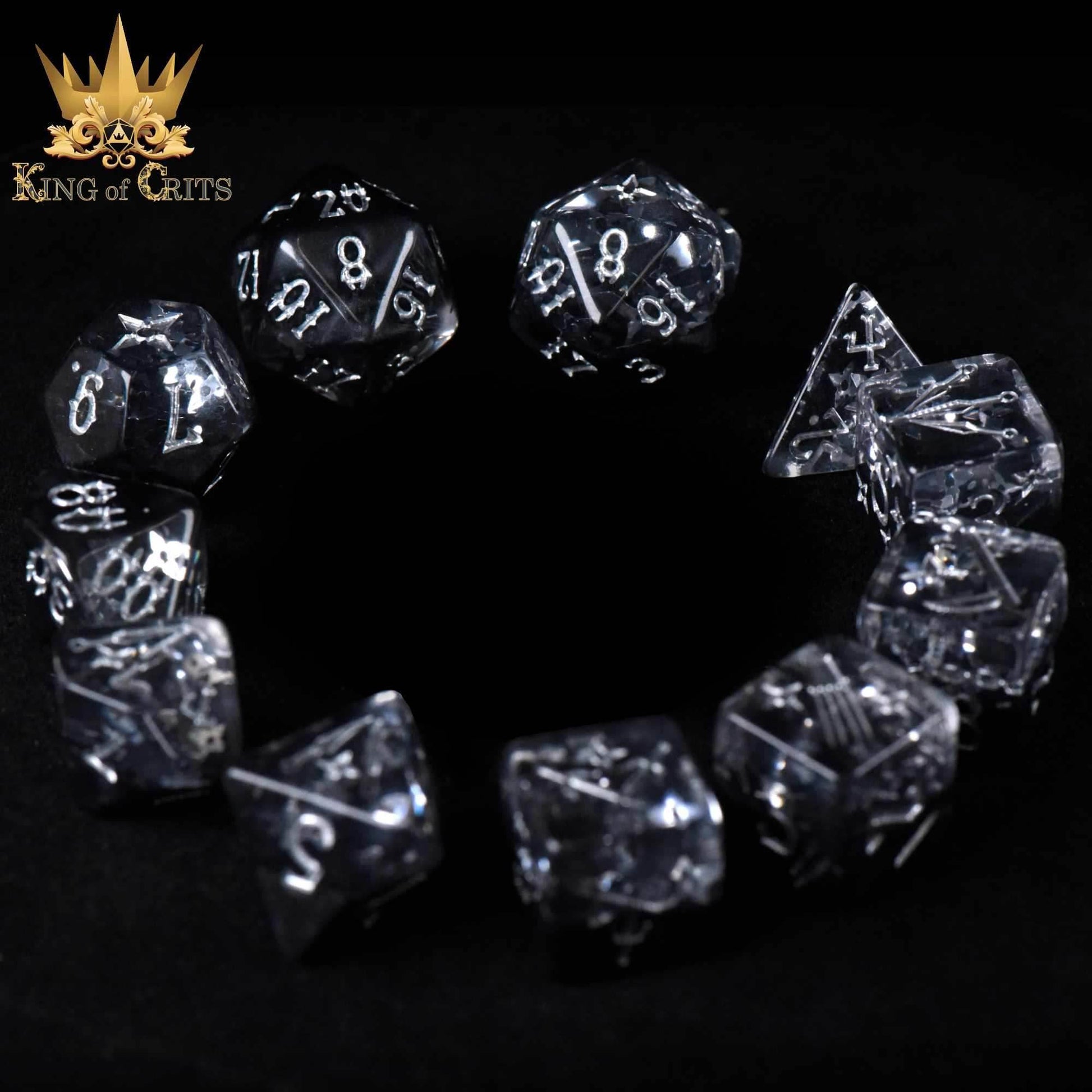 The Art of Stealth 11 Dice Set - 