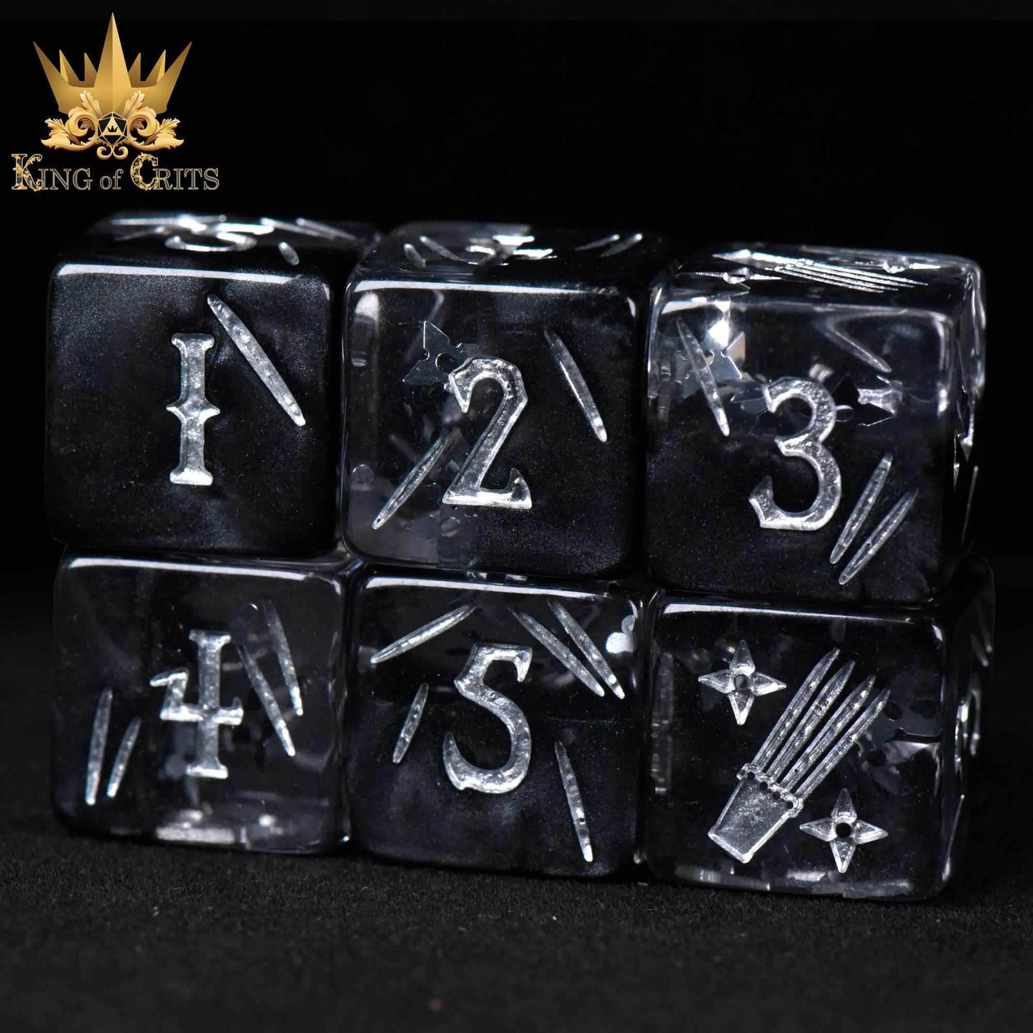 The Art of Stealth 11 Dice Set - 