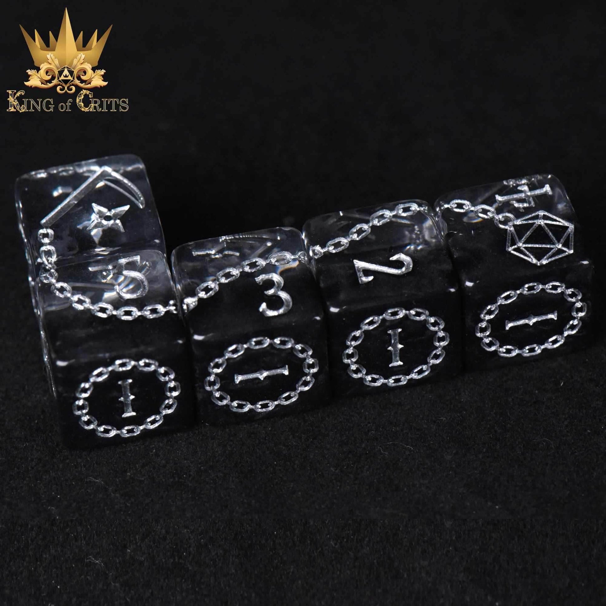 The Art of Stealth 11 Dice Set - 