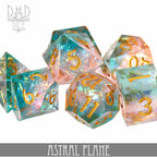 Astral Plane Handmade Dice Set